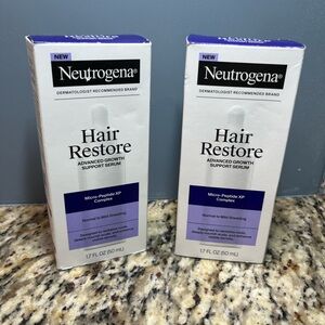 Neutrogena bundle Hair Restore Serum - White and Purple